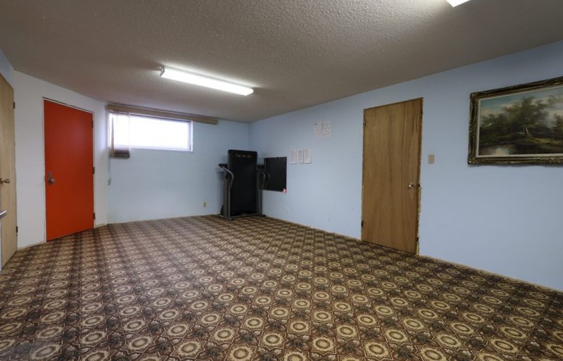 Finished lower-level recreation room
