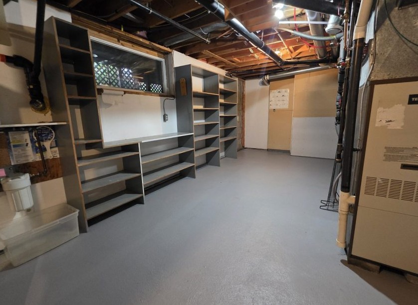 Mechanical and storage area